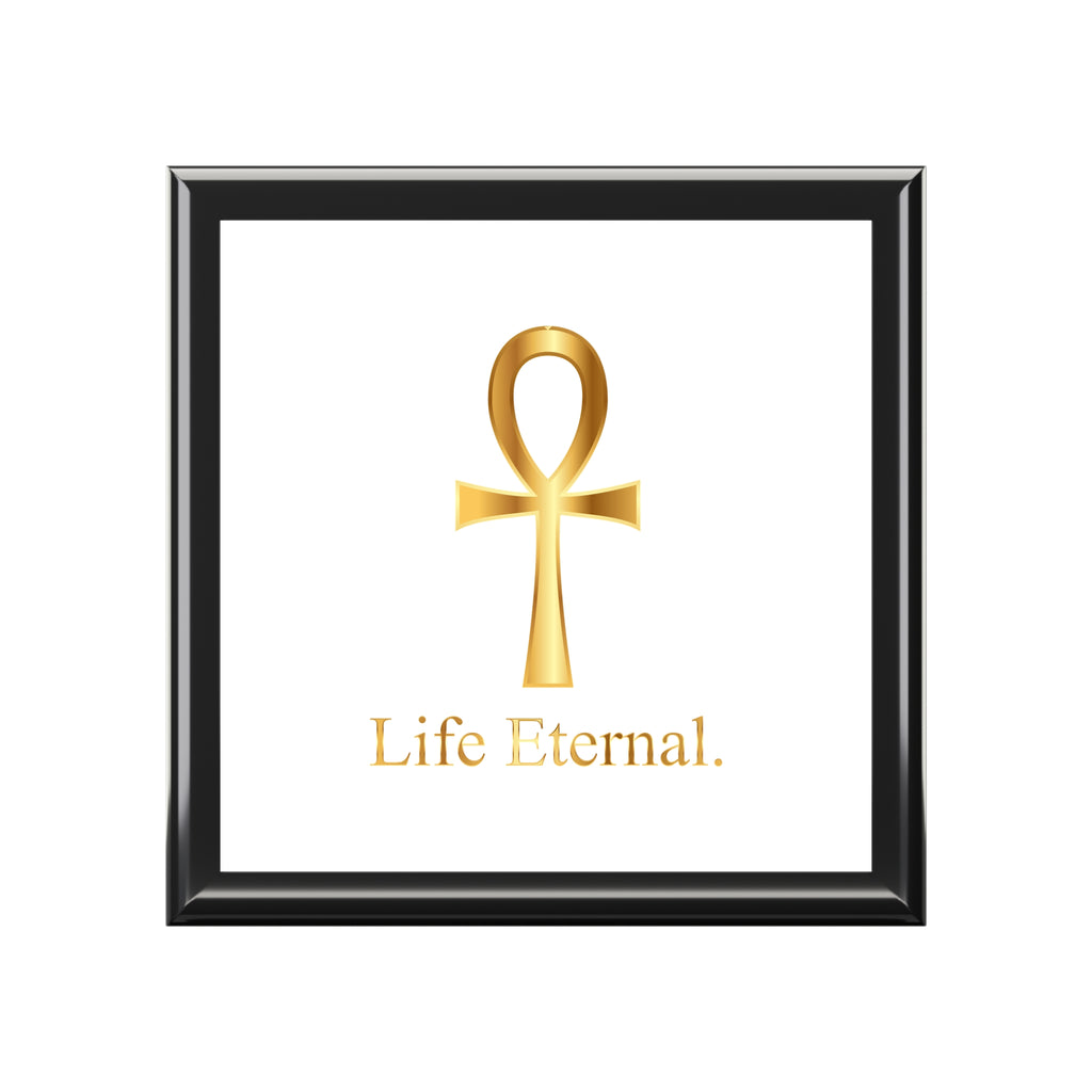 Elegant Box with Ankh Design - Life Eternal
