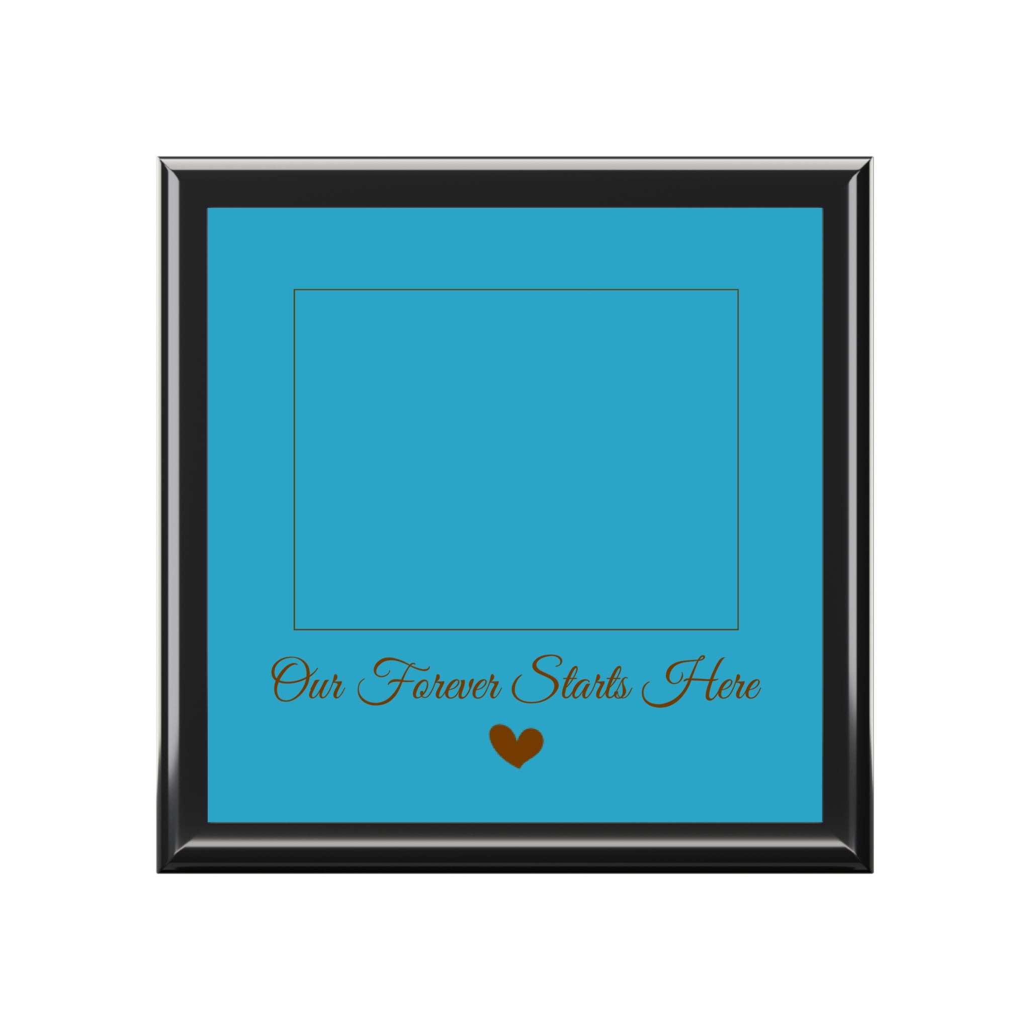 Personalized Box with Heart & Custom Text