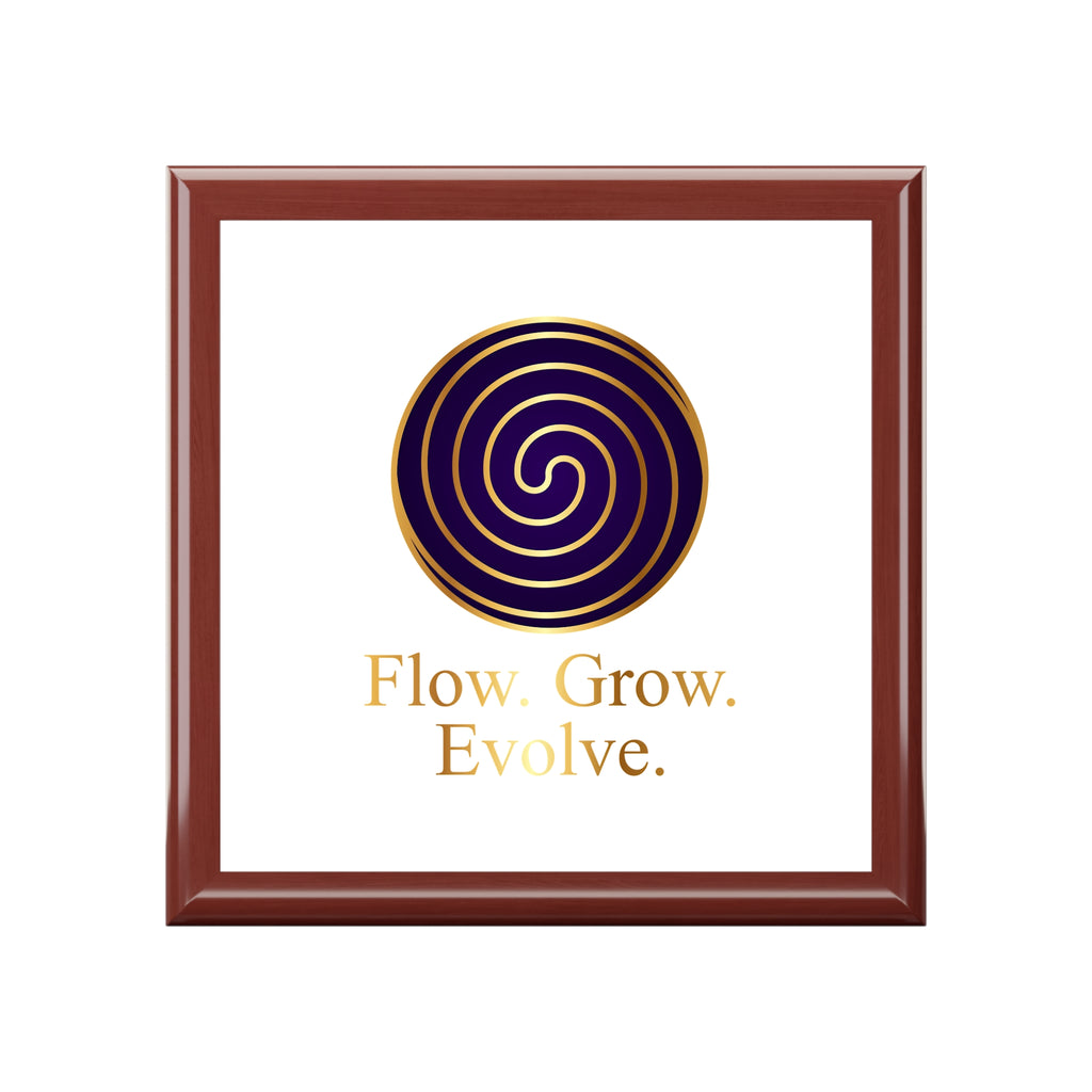 Inspirational Box - Flow. Grow. Evolve.