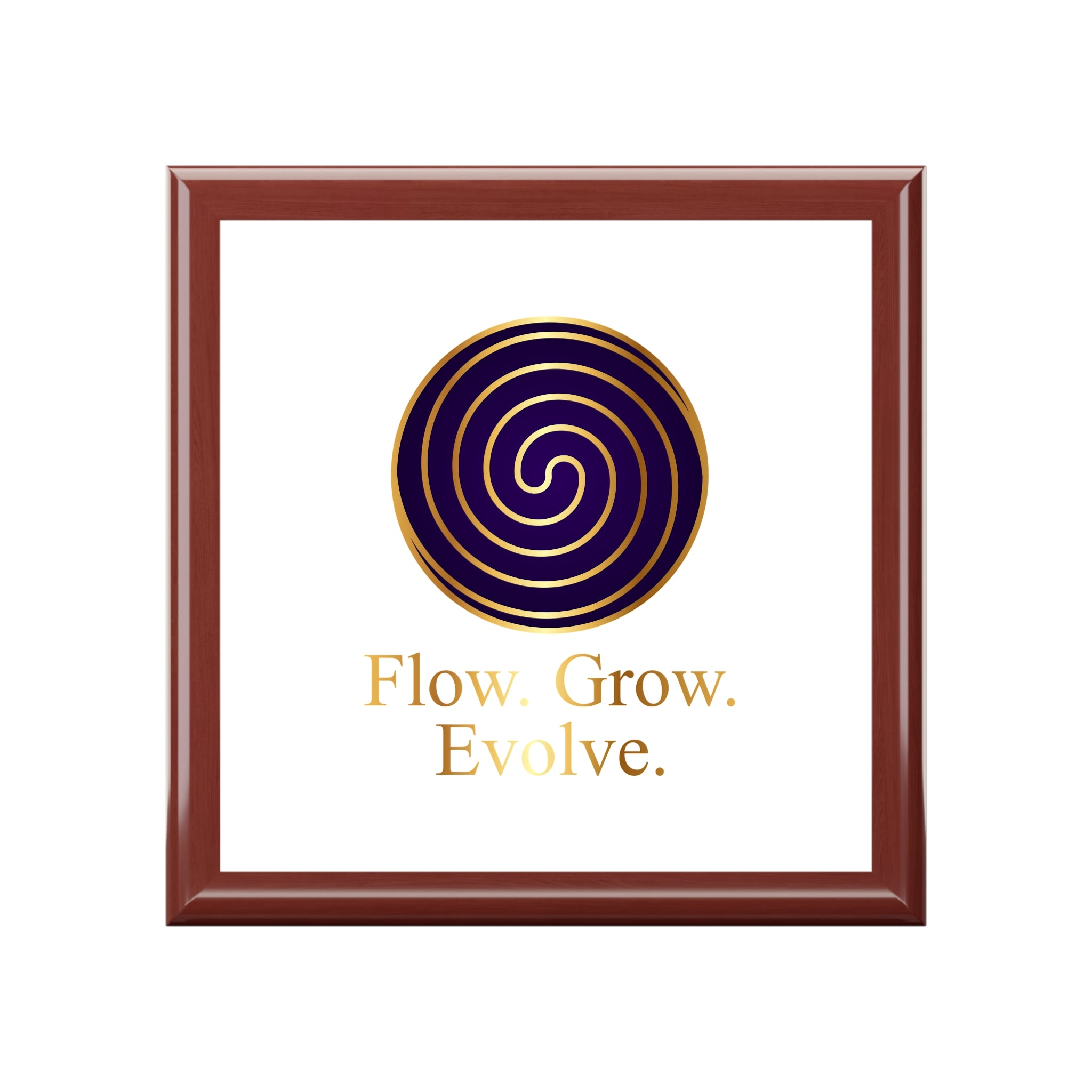 Inspirational Box - Flow. Grow. Evolve.