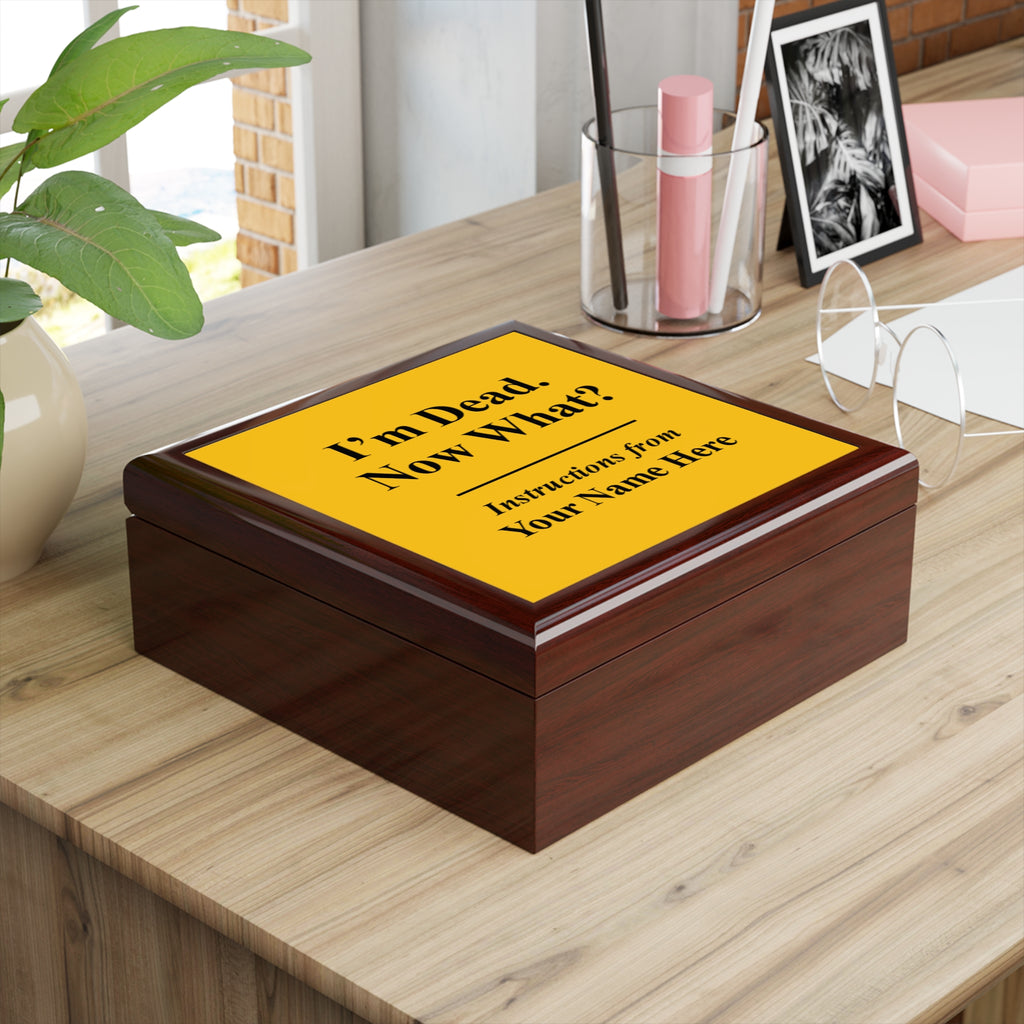 Personalized Humor Box with Instructions – Perfect Gift for Loved Ones