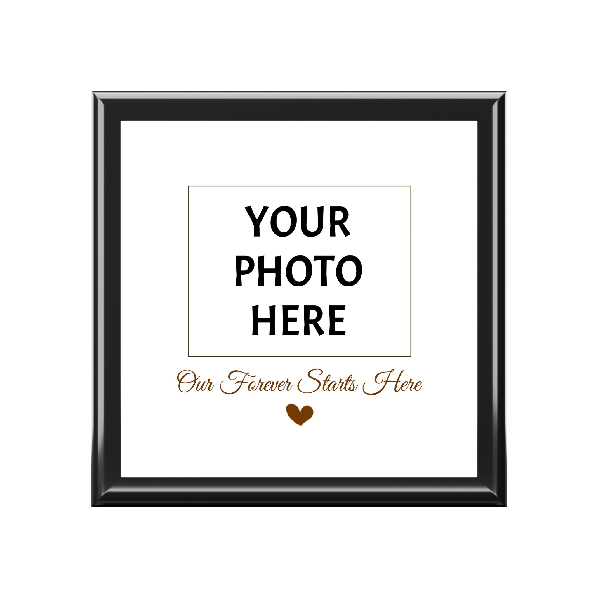 Personalized Box with Custom Photo Design - Perfect Gift for Weddings, Anniversaries, and Special Occasions