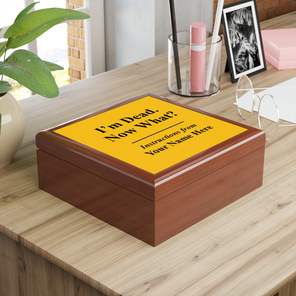 Personalized Humor Box with Instructions – Perfect Gift for Loved Ones