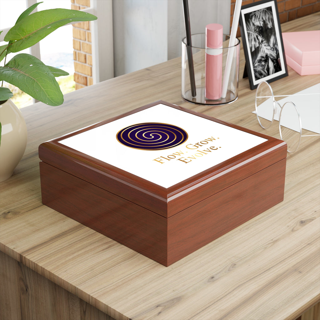 Inspirational Box - Flow. Grow. Evolve.