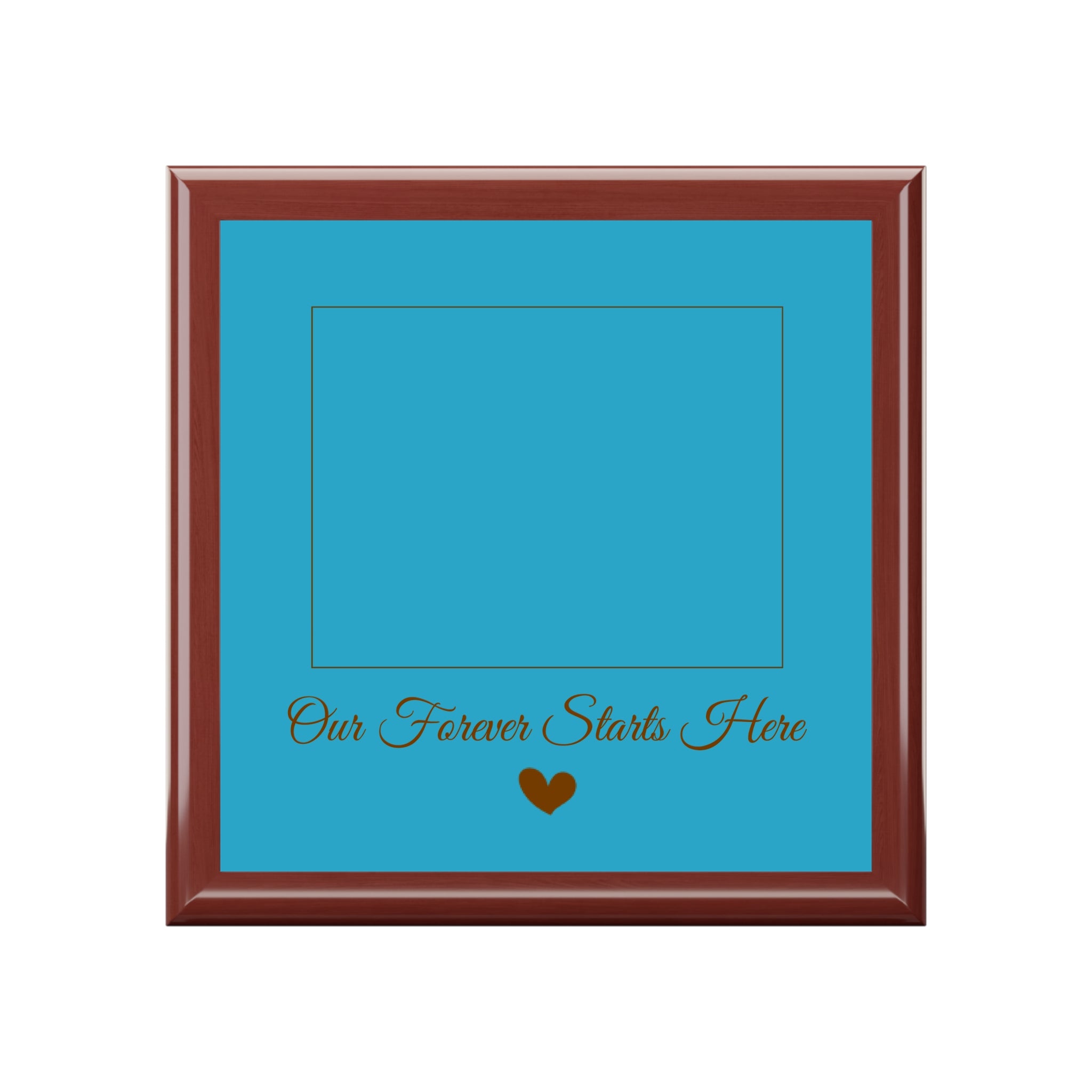 Personalized Box with Heart & Custom Text