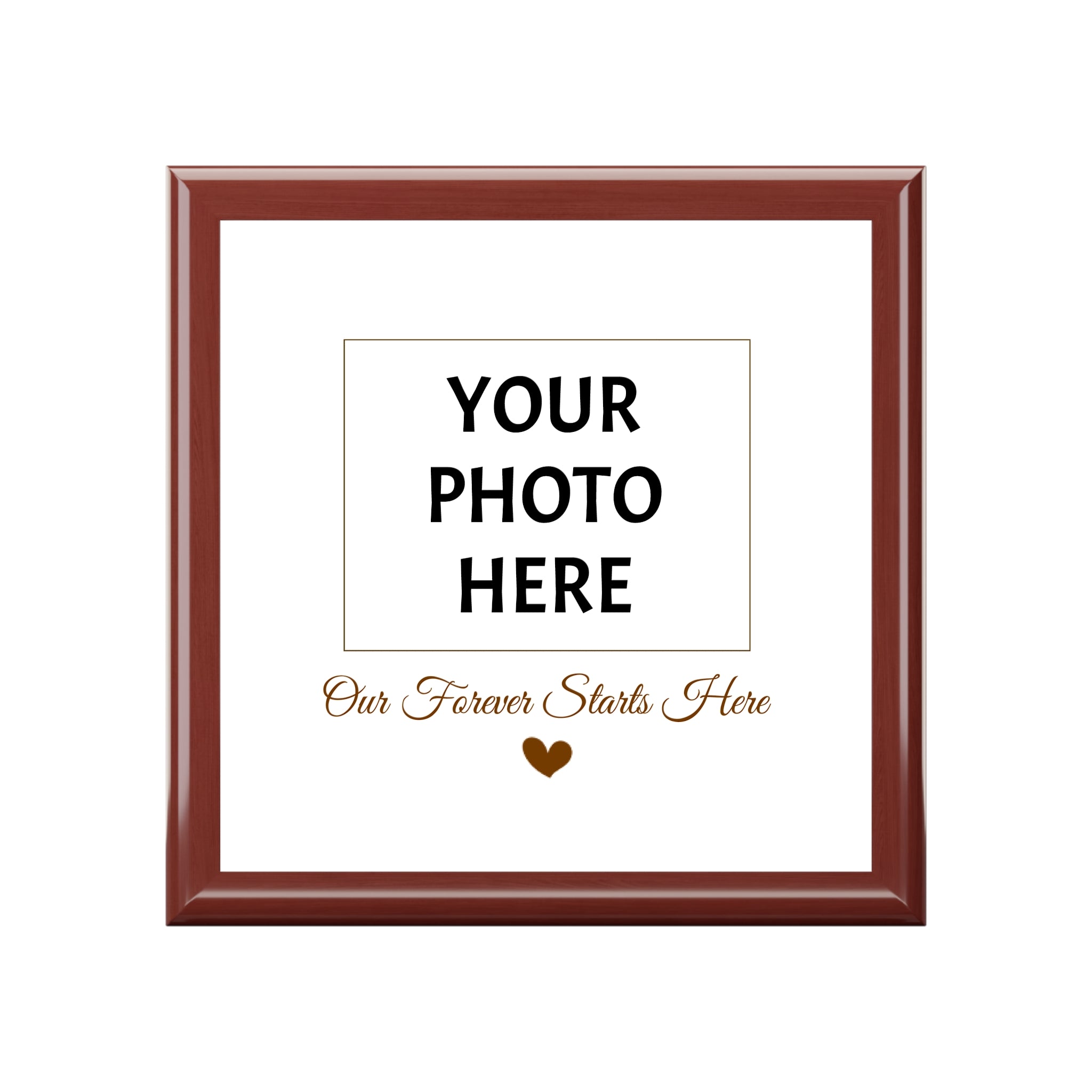 Personalized Box with Custom Photo Design - Perfect Gift for Weddings, Anniversaries, and Special Occasions