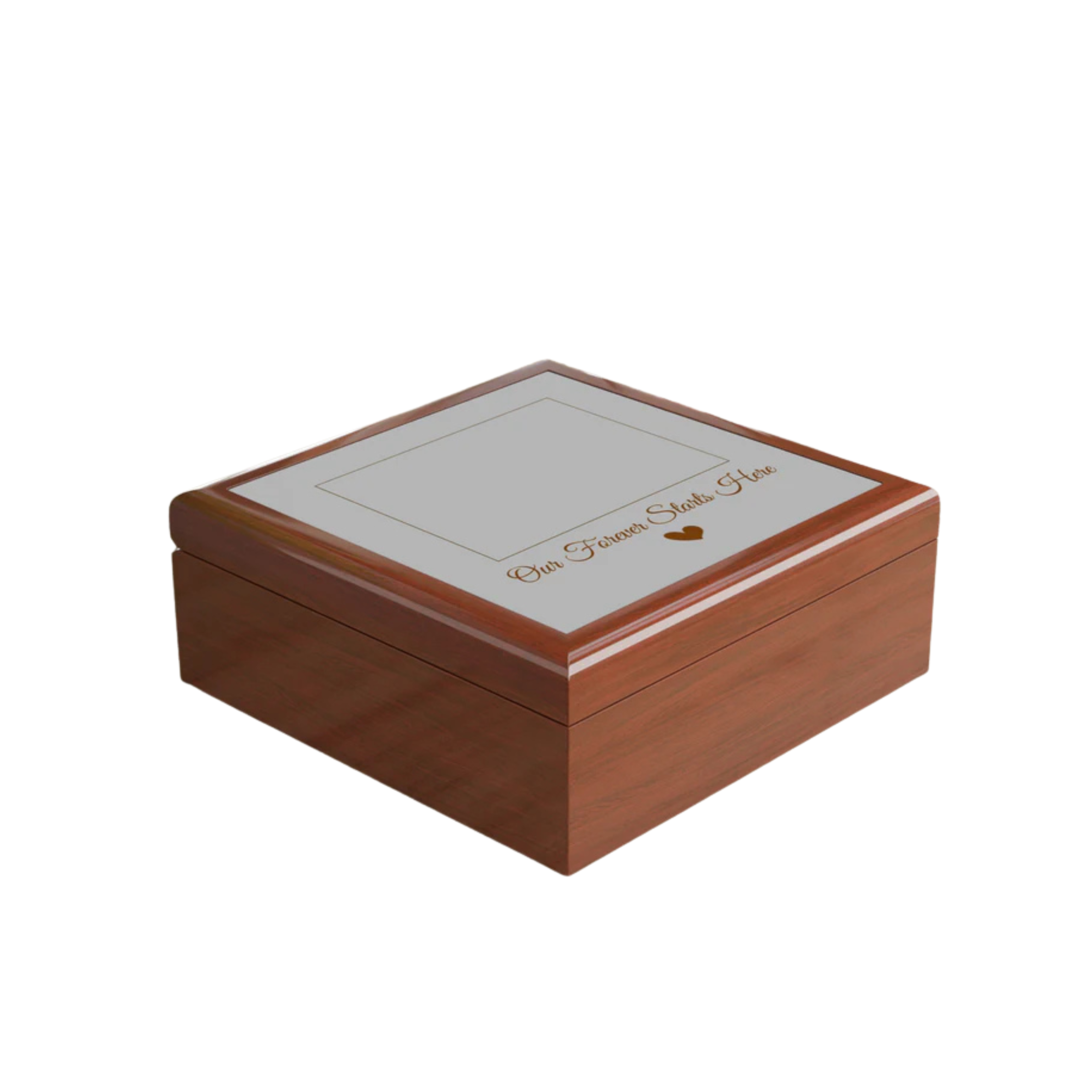Personalized Box - 'Our Forever Starts Here'